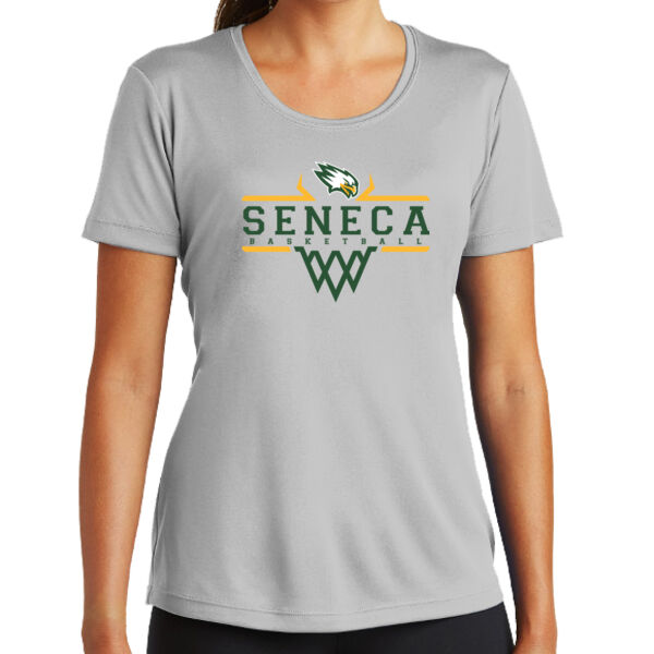 Seneca Valley High School Boys Basketball Ladies PosiCharge Competitor Tee Thumbnail