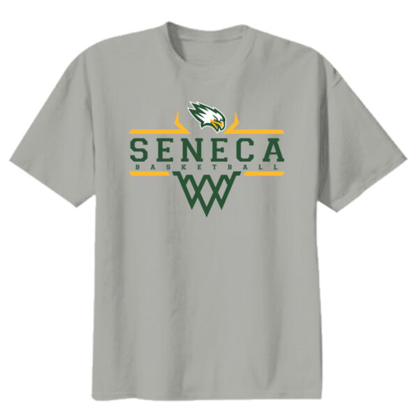 Seneca Valley High School Boys Basketball Youth Heavy Cotton 100% Cotton T Shirt Thumbnail